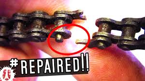 The number in parentheses below each drawing is the key number of the part, from the part list near the end of this manual. How To Repair A Broken Bike Chain Without Having To Buy Any Specialized Tools Diy Hacks Youtube