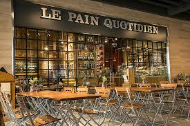 It sells baked goods, bread, salads, sandwiches, beverages, and tartines. Le Pain Quotidien Miyana Mexico City Restaurant Happycow