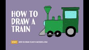 Choose a drawing of train from our drawings database. Drawing A Cartoon Train