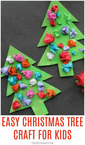 Scrunched Paper Christmas Trees Preschool Christmas Crafts Christmas Tree Crafts Christmas Crafts For Toddlers