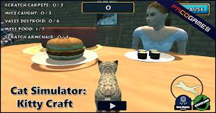 Cat Simulator Kitty Craft Ucretsiz Oyna Pacogames Com Da