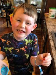 They will be performing another bone marrow biopsy this evening. His blood  shows no more blast cells! and neutrophils are starting to produce again!!  These both are good signs that he has