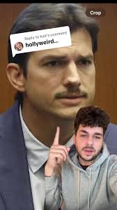 Ashton Kutcher and Ashley Scott