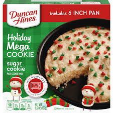 Spoon evenly over top of cake allowing mixture to soak into holes. Make A Giant Holiday Cookie With Duncan Hines Mix Wral Com