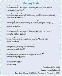Nah, agar bahu anda tetap tertantang tanpa makan banyak gerakan yang sesi latihan bahu dengan tiga gerakan. Cara Membaca Puisi Dengan Lafal Nada Tekanan Dan Intonasi Yang Tepat Blog Bahasa Indonesia