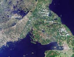 Do not try to cross the border between finland and russia except at official border crossings. Xavi Ruiz On Twitter The Finnish Russian Border Can Be Seen From Space