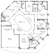 House Plans With Pool Courtyard Pool House Plans Mediterranean Style House Plans Courtyard House Plans
