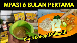 Resep Mpasi 6 Bulan Penambah Berat Badan Youtube