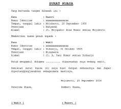 Surat kuasa untuk pendaftaran nama domain kpu. Contoh Surat Kuasa Untuk Mengambil Paklaring Contoh Surat Terbaru