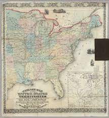 West nine states are considered to be part of the western usa. Map Of The United States And Territories East Half David Rumsey Historical Map Collection