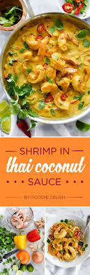 Shrimp In Thai Coconut Sauce Recettes De Cuisine Cuisine Asiatique Recette Asiatique