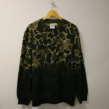 Adidas Sweatshirt Camouflage Crewneck