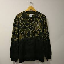 adidas sweatshirt camouflage crewneck