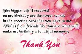 Since people always love some fresh ideas for birthday wishes, you can. Thank You Messages Thank You For Birthday Wishes Quotes Images For Facebook Whatsapp Picture Sms Txts Ms