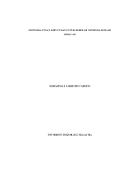 Surat pengesahan menduduki peperiksaan akhir semester. Top Pdf Sistem Maklumat Dan Pemarkahan Pelajar Smpp 123dok Com