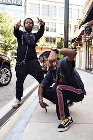 Asap rocky is a style icon. Asap Rocky Wearing Nepethese Pants By Hxrrisonoyler Rapper Outfits Celebrity Sneakers Asap Rocky Outfits