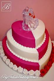 The beauty of a white wedding cake is the many ways in which it can be dressed up with traditional or modern elements. Heart Shaped Wedding Cake Designs 2019 Addicfashion