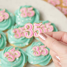 Its doesn't matter that you are at 35th or 40th, you will be always be in my heart, happy 35th birthday 35th are given for those who live their life to fullest, 😀 so live life to the fullest by doing crazy funny things, happy 35thbirthday happy 35th birthday wishes happy 35th birthday my dear, you are a good person and i hope you live long. 35th Birthday Cookies Sweetambssweetambs