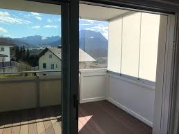 Verglasung Als Seitlicher Sichtschutz Zum Offnen Wind Wetterschutz Glasschiebetur Schiebe Tur Terrassenverglasung