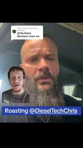 Roasting diesel Tech Chris! #roast #comedy #comedyvideos #diesel  #dieseltrucks #dieselmechanic #mechanic #mechaniclife #instagram  #instagramreels #reels #instagood #themanicmechanic