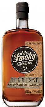 A can of carnation caramel (or a jar of dulche de leche), a pot of double cream, some sea salt and bourbon and you're away. Ole Smoky Tennessee Salty Caramel Whiskey Mid Valley Wine Liquor