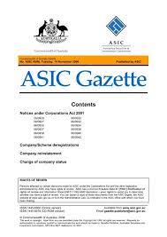 All pro pest control services inc. Asic Gazette Australian Securities And Investments Commission