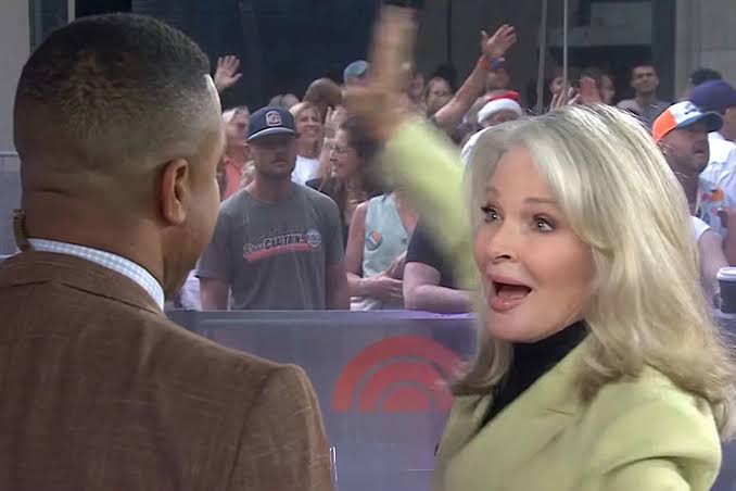Craig Melvin asks Deidre Hall to slap him on “Today” — and she obliges