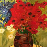 Van Gogh's Daisies and Poppies