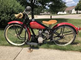 Image result for Red 1958 Motorcycle