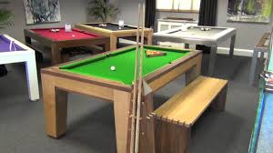 That way, you can set it up in the kitchen for family meals and sorting out the bills and all the other stuff dining tables are good for. Spartan Pool Dining Table Youtube