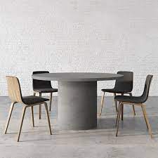 The Aura Concrete Dining Table Round Is An Invitation To Gather And Share Concrete Top And B Concrete Dining Table Round Concrete Dining Table Dining Table