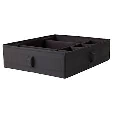 Skubb Doos Met Vakken Zwart Ikea Doos Ikea Zwart