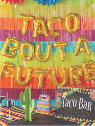 My son just graduated and we are planning his graduation party. 9 Ideas To Host A Fiesta Graduation Party Taco Bout A Party Taco Bout A Future Them Graduation Party Diy Graduation Party Centerpieces Graduation Party Decor