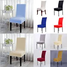 Best suited for parson chairs but works with a variety of chair styles. Fashion Chair Cover Elastic Stretch Modern Kitchen Chair Seat Covers Wedding Dining Room Buy From 7 On Joom E Commerce Platform
