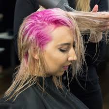 Users, report posts you think meet this guideline. Colored Pink Roots Blonde How To Dye Your Hair Video