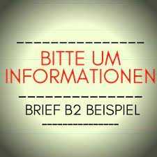 After a brief introduction to phylum chordata, junior icthyologists learn. Bitte Um Informationen Brief B2 Beispiel Redemittel