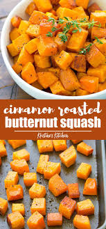 Easy Cinnamon Roasted Butternut Squash Recipe This Recipe Is Cinnamon Roasted Butternut Squash Recipe Butternut Squash Recipes Roasted Healthy Squash Recipes
