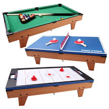 Multi Table Game 3 In 1 Air Hockey Tennis Billiard Pool Table Air Hockey Multi Game Table Billiards