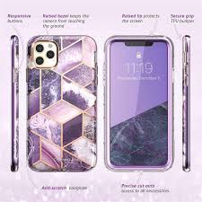 Compatible with iphone 11 pro max 6. I Blason For Iphone 11 Pro Max Case 6 5 Inch 2019 Cosmo Full Body Glitter Marble Bumper Case With Built In Screen Protector Phone Case Covers Aliexpress