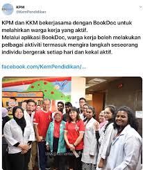 Ministry of health malaysia is a government agency of malaysia that supervises medical health and research. Bookdoc Is Working Closely With The Ministry Of Health And Ministry Of Education To Make Malaysia A Healthy And Productive Nation Bookdoc