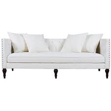 Surrey 83 Tufted Tuxedo Sofa Off White Sofas Loveseats 1 276 Liked On Polyvore Featuring Home Furniture Sofas Nai Sofa Sofa Inspiration Sofa Styling