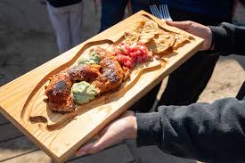 Combine all the ingredients for the slaw together in a large bowl and mix well. Deconstructed Fish Taco With Avocado Crema Grapfruit Salsa Fin Forage