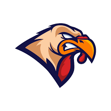 One Tough Turkeya Little Fun Logo For A Kids Flag Football Team Cool Logo Flag Football Logo Design