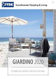 Catalogo Jysk Giardino Valido Dal 1 07 Al 30 09 2020 Giardino Terrazzo Balconi