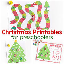 There are two ways you can use these worksheets. Christmas Printables For Preschoolers Fun And Learning