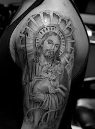 The dark black ink makes it perfect for every skin tone. Jesus On Cross Tattoo Shefalitayal