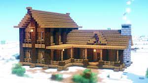 A log cabin with a garage, now that's probably the best log cabin i've ever seen. Minecraft How To Build A Wooden Cabin Easy Wood House Tutorial Youtube