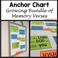 Anchor Chart Growing Bundle Of Memory Verses