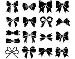 Black And White Bow Clipart Bow Clipart Etsy Bow Tattoo Designs Bow Tattoo Cover Up Tattoos
