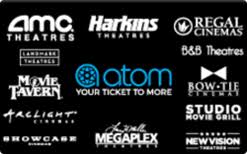 Create an account at atomtickets.com and receive the latest coupons and offers. Atom Movie Tickets Gift Card Discount 6 00 Off